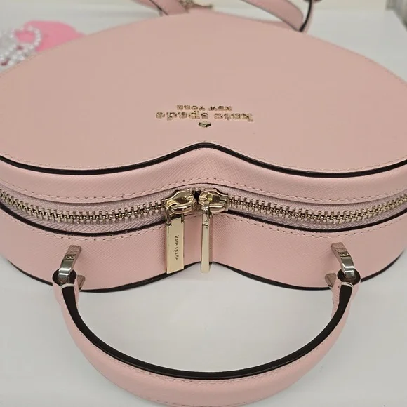 Kate Spade Love Shack Heart Satchel/Crossbody Bag - Picture 4 of 9